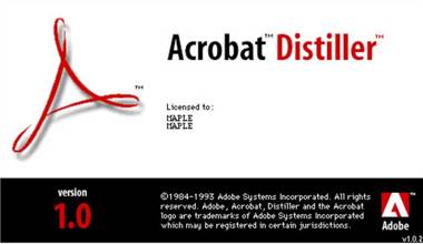 Amarcord Adobe Acrobat Distiller 1 0